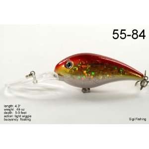  4.3 Deep Diving Crankbait Fishing Lures for Northern Pike 