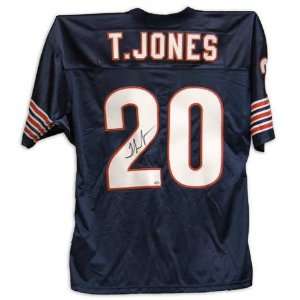  Mounted Memories Thomas Jones Chicago Bears Signed Custom 