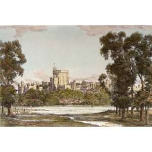  Windsor Castle Etching Fulwood, John Topographical 