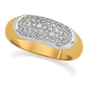 Genuine IceCarats Designer Jewelry Gift 14K Yellow/White Gold 