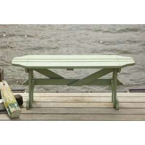  Uwharrie Chair Harvest Wood Side Patio Bench Olive Gray 