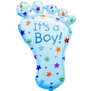  Its a Boy Footprint 26in Balloon