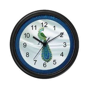  Peacock 2 Bird Wall Clock by 