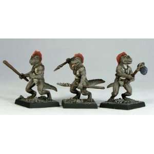   Miniatures (Dungeon Monsters) Troglodyte Warriors I (3) Toys & Games