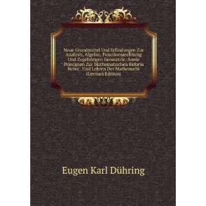   Lehren Der Mathematik (German Edition) Eugen Karl DÃ¼hring Books