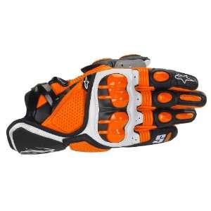  S 1 Gloves Orange 2X Alpinestars 356689 40 2XL Automotive