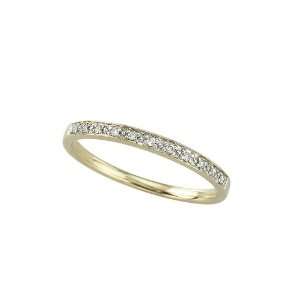    14K Yellow Gold 0.06 ct. Prong Set Diamond Ring Katarina Jewelry