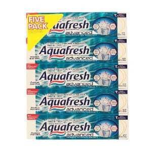   fluoride toothpaste, triple protection, 5 6.7 ounce tubes 33.5 oz Tube