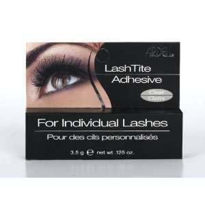   Lashtite Individual Eyelash Adhesive, Clear   .12 Oz, 4 Ea Beauty