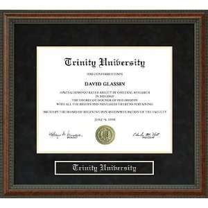  Trinity University Diploma Frame