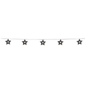 Black Stars String Decorations Grocery & Gourmet Food