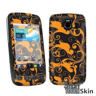 GOLD SWIRL PROTECTON DECAL SKIN FOR LG OPTIMUS S LS670  