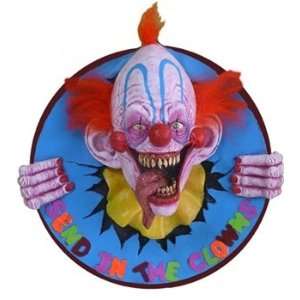  Send In The Clown Wall Plaque Prop