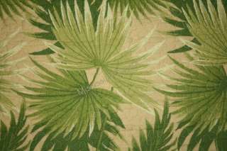 PA Boca Tropical TWIN Quilt SET Green Khaki Palm Tree  
