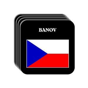  Czech Republic   BANOV Set of 4 Mini Mousepad Coasters 
