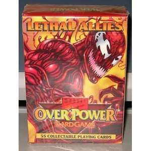  Marvel Overpower Collectible Card Game Starter deck w/ 55 