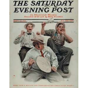 1911 SEP September 30 Cover Men Fans Robert Robinson 