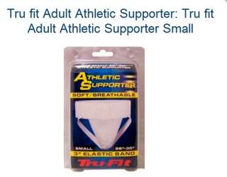 Tru fit Adult Athletic Supporter Small Jock Strap Mens  