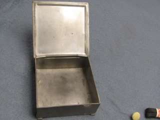 Vintage Trinket Box Insico Pewter #332  