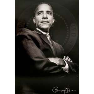  Barack Obama Poster   Black & White