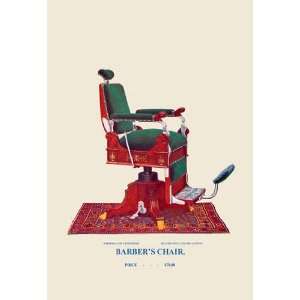  Hydraulic Barbers Chair #94 20x30 poster