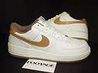 2002 Nike AIr Force 1 Low RUSH ENERGY Co.JP WHITE COPPER GOLD WALNUT 