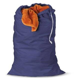 Honey Can Do Cotton Jersey Laundry Bag, Blue
