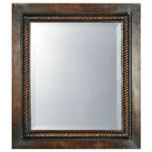  Uttermost Tanika Hand Forged Metal Frame Wall Mirror