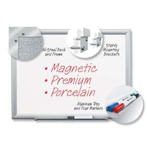 New   3M Premium Porcelain Dry Erase Board   DEP3624A 
