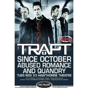  Trapt Poster   Concert Flyer   Bh