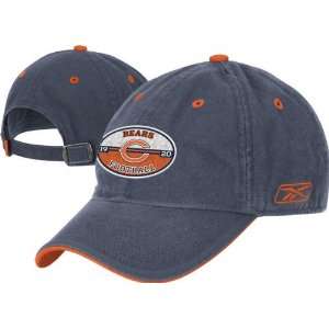  Chicago Bears Oval Established Date Slouch Adjustable Hat 