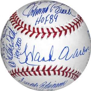 MLB Hall of Fame Baseball with 15 Signatures  Sports 