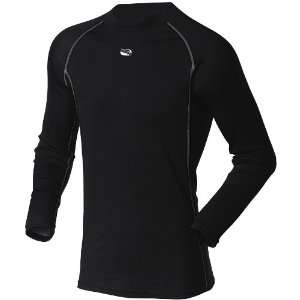  MSR Base Layer Long Sleeve Shirt , Color Black, Size 2XL 