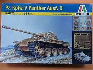 Italeri Pz Kpfw V Panther Ausf D 1/35 6473  