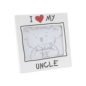  Koala Baby I Heart My Uncle Picture Frame