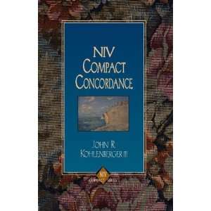   NIV Compact Concordance [Paperback] John R. Kohlenberger III Books