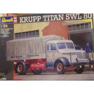  07559 1/24 Krupp Titan SWL 80 1950 Toys & Games
