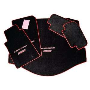   SS Floor Mats Dual Red Logos with Red Binding 2010 2011 2012 High End