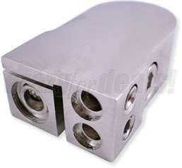   Audio 3 Input (1) 4 8 Gauge to (2) 8 AWG Car Battery Terminal Clamp