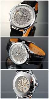   non auto description 1 transparent dial with skeleton design gives