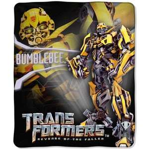 Transformers Bumblebee Micro Raschel Throw Blanket 087918304222  