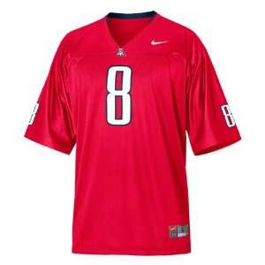 Arizona Wildcats Football Jersey Nike Red #8 Replica Football Jersey