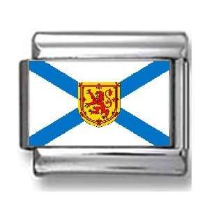  Nova Scotia, Canada Flag Photo Italian Charm Jewelry