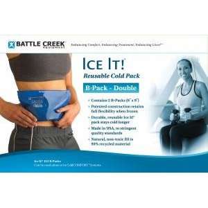   Ice It Â® B*Pack Double 6in x 9in