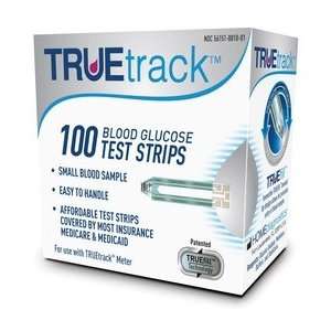 TrueTrack Test Strips 100ct   Nipro (formerly Home Diagnostics) A3H01 