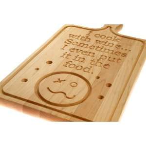  Midway Kitchen 9 X 13 Novelty Gift Cutting Board   I Cook 