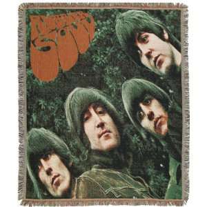    The Beatles Rubber Soul Woven Throw (TP52) 