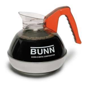  BUNN Easy Pour 64 Oz Black Coffee Decanter / Case of 2 