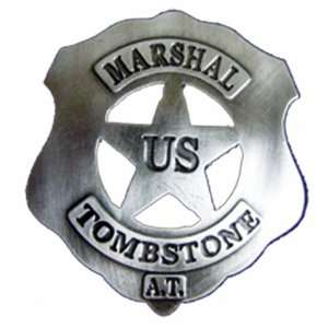   Era 2.5 Inch U.S. Marshall Tombstone Replica Badge