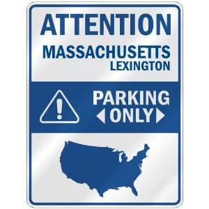   LEXINGTON PARKING ONLY  PARKING SIGN USA CITY MASSACHUSETTS Home